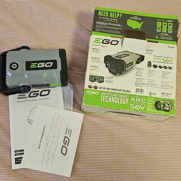 EGO Power+ 56V Charger with Green Accents - Picture 2 of 3